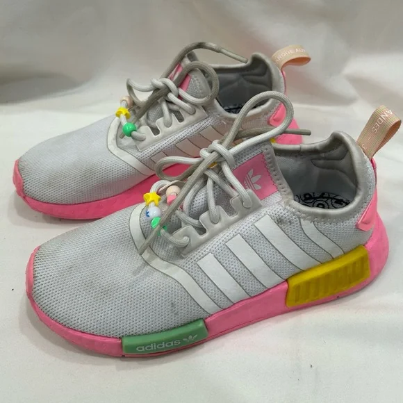 adidas gazelle silver green womens Shop White Boys adidas NMD R1 Slip On Sneakers (Infant-Toddler) – Shoebacca main image 0